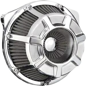 Arlen Ness クロム面取り逆ビッグ吸盤エアクリーナー 2017-2018 ハーレー FL Arlen Ness Chrome Bevelled Inverted Big Sucker Air Cleaner 2017-2018 Harley FL 【並行輸入品】｜カスタムパーツ WORLD倉庫 91,960円