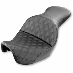 Saddlemen エクスプローラー ラティス ステッチ ツーリング シート 2006-17 ハーレー ダイナ FXD FXDWG Saddlemen Explorer Lattice Stitch Touring Seat 2006-17 Harley Dyna FXD FXDWG 【並行輸入品】