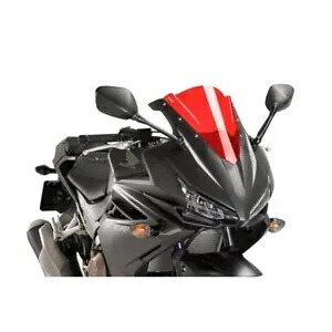 フロントガラス Z-レーシング Puig 互換性ありホンダ CBR 500 R 2016 - 2018 レッド 8903R- WINDSHIELD Z-RACING PUIG COMPATIBLE FOR HONDA CBR 500 R 2016 - 2018 RED 8903R- 【並行輸入品】