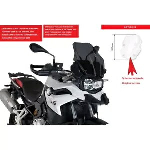 PUIG ツーリング スクリーン BMW F 850 GS 2018 - 2023 ダークスモーク 3769F に対応 PUIG TOURING SCREEN COMPATIBLE FOR BMW F 850 GS 2018 - 2023 DARK SMOKE 3769F 【並行輸入品】