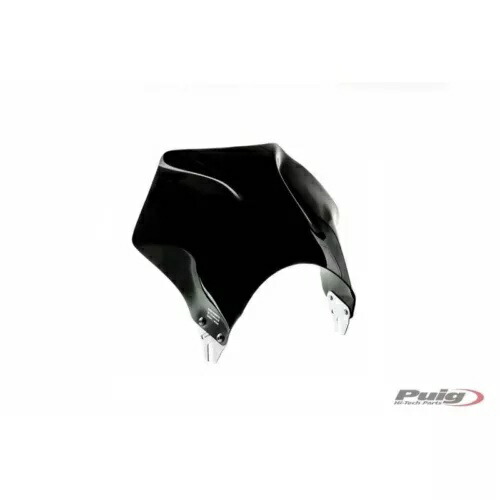 PUIG ユニバーサル ラプター スクリーン ホンダ VTR 250 1997 - 2008 ブラック 0013N PUIG UNIVERSAL RAPTOR SCREEN FOR HONDA VTR 250 1997 - 2008 BLACK 0013N 【並行輸入品】