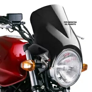 PUIG ユニバーサル ウィンディ スクリーン ホンダ CBF 500 2004 - 2007 に適合 ブラック 1482N PUIG UNIVERSAL WINDY SCREEN COMPATIBLE FOR HONDA CBF 500 2004 - 2007 BLACK 1482N 【並行輸入品】|カスタムパーツ WORLD倉庫