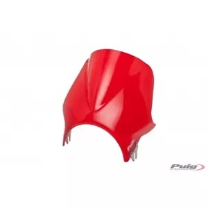 Puig ユニバーサル ウィンディ スクリーン ホンダ CBF 600 2008 - 2012 レッド 1482R に対応 PUIG UNIVERSAL WINDY SCREEN COMPATIBLE FOR HONDA CBF 600 2008 - 2012 RED 1482R 【並行輸入品】|カスタムパーツ WORLD倉庫