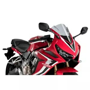 PUIG Z-レーシング スクリーン ホンダ CBR 650 R 2019 - 2023 ライトスモーク 3568H PUIG Z-RACING SCREEN FOR HONDA CBR 650 R 2019 - 2023 LIGHT SMOKE 3568H 【並行輸入品】