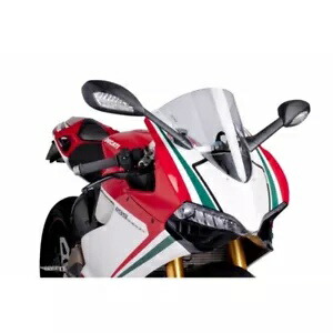 PUIG R-RACER スクリーン DUCATI PANIGALE 899 2014 - 2015 クリア 5990W に適合 PUIG R-RACER SCREEN COMPATIBLE FOR DUCATI PANIGALE 899 2014 - 2015 CLEAR 5990W 【並行輸入品】