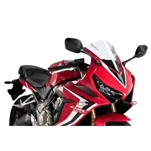 PUIG Z-レーシング スクリーン ホンダ CBR 650 R 2019 - 2023 クリア 3568W に対応 PUIG Z-RACING SCREEN COMPATIBLE FOR HONDA CBR 650 R 2019 - 2023 CLEAR 3568W 【並行輸入品】