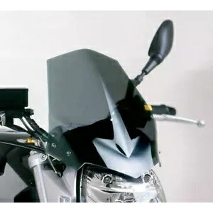 フロントガラスネイキッドNG SPORT PUIG スズキ GSR 600 2006 - 2011 スモークグレー 4117H- WINDSHIELD NAKED N.G. SPORT PUIG FOR SUZUKI GSR 600 2006 - 2011 SMOKE GRAY 4117H- 【並行輸入品】