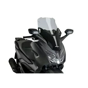 フロントガラス V-TECH SPORT PUIG ホンダ フォース 300 2018 - 2020 スモークグレー 21319H- WINDSHIELD V-TECH SPORT PUIG FOR HONDA FORCE 300 2018 - 2020 SMOKE GRAY 21319H- 【並行輸入品】