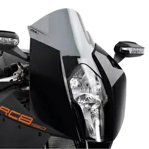 PUIG Z-レーシング スクリーン KTM RC8 1190/R 2008 - 2015 ライトスモーク 4944H に対応 PUIG Z-RACING SCREEN COMPATIBLE FOR KTM RC8 1190/R 2008 - 2015 LIGHT SMOKE 4944H 【並行輸入品】