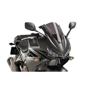 PUIG Z-レーシング スクリーン ホンダ CBR 500 R 2016 - 2018 ダークスモーク 8903F に対応 PUIG Z-RACING SCREEN COMPATIBLE FOR HONDA CBR 500 R 2016 - 2018 DARK SMOKE 8903F 【並行輸入品】