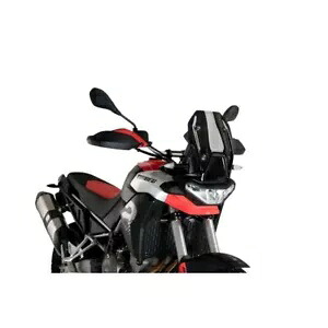 ウィンドシールド スポーツ プイグ アプリリア トゥアレグ 660 2022 - 2023 ブラック 21225N- WINDSHIELD SPORT PUIG FOR APRILIA TUAREG 660 2022 - 2023 BLACK 21225N- 【並行輸入品】