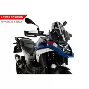 ウィンドシールド スポーツ レーダーなし プイグ BMW R 1300 GS トロフィー 2023 - 2024 スモークグレー- WINDSHIELD SPORT NO RADAR PUIG FOR BMW R 1300 GS TROPHY 2023 - 2024 SMOKE GREY- 【並行輸入品】