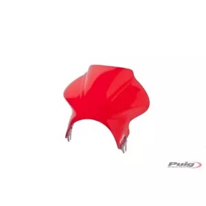 PUIG ユニバーサル コックピット スクリーン トライアンフ スピード ツイン 1200 2019 - 2023 レッド 1480R PUIG UNIVERSAL COCKPIT SCREEN FOR TRIUMPH SPEED TWIN 1200 2019 - 2023 RED 1480R 【並行輸入品】