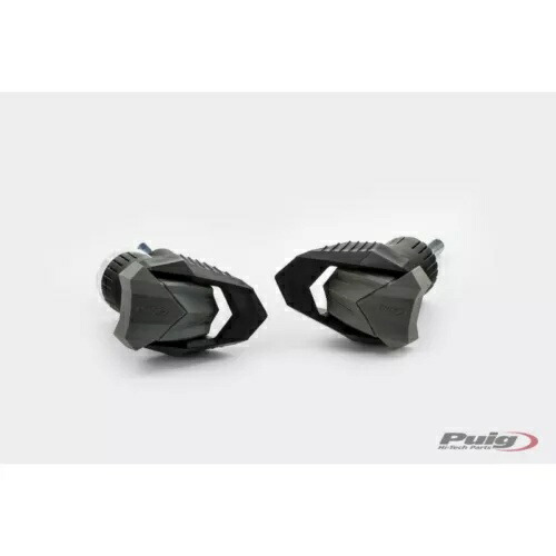 PUIG フレームスライダー MOD. R19 ヤマハ MT-10 1000 2022 - 2023 ブラック 7724N PUIG FRAME SLIDERS MOD. R19 FOR YAMAHA MT-10 1000 2022 - 2023 BLACK 7724N 【並行輸入品】