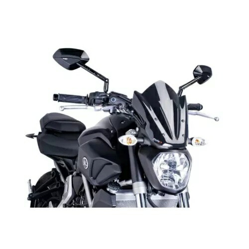 プーイグ ネイキッド N.G.スポーツスクリーン ヤマハ MT-07 700 2014 - 2017 ブラック 7015N PUIG NAKED N.G. SPORT SCREEN FOR YAMAHA MT-07 700 2014 - 2017 BLACK 7015N 【並行輸入品】