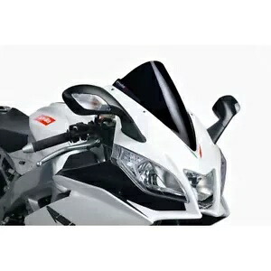 PUIG レーシング スクリーン アプリリア RSV4 1000/R/ファクトリー 2009 - 2014 ブラック 4945N PUIG RACING SCREEN FOR APRILIA RSV4 1000/R/FACTORY 2009 - 2014 BLACK 4945N 【並行輸入品】