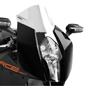 PUIG Z-レーシング スクリーン KTM RC8 1190/R 2008 - 2015 クリア 4944W に対応 PUIG Z-RACING SCREEN COMPATIBLE FOR KTM RC8 1190/R 2008 - 2015 CLEAR 4944W 【並行輸入品】