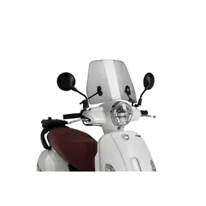 PUIG スクーター トラフィック スクリーン SYM FIDDLE 125 2021 - 2023 ライトスモーク 20844H PUIG SCOOTER TRAFIC SCREEN FOR SYM FIDDLE 125 2021 - 2023 LIGHT SMOKE 20844H 【並行輸入品】|カスタムパーツ WORLD倉庫