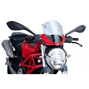 フロントガラス ツーリング Puig 互換性あり DUCATI MONSTER 696 2008 - 2014 クリア 5650W- WINDSHIELD TOURING PUIG COMPATIBLE FOR DUCATI MONSTER 696 2008 - 2014 CLEAR 5650W- 【並行輸入品】