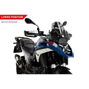 レーダー付きフロントガラス BMW R 1300GS OPT 719 TRAMONTANA 2023 - 2024 スモーク- WINDSHIELD WITH RADAR PUIG FOR BMW R 1300GS OPT 719 TRAMONTANA 2023 - 2024 SMOKE- 【並行輸入品】