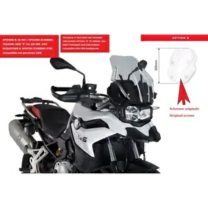 PUIG ツーリング スクリーン BMW F 850 GS ADVENTURE 2019 - 2023 ライトスモーク 3769H PUIG TOURING SCREEN FOR BMW F 850 GS ADVENTURE 2019 - 2023 LIGHT SMOKE 3769H 【並行輸入品】