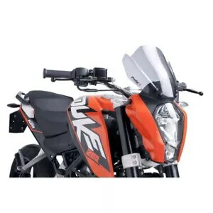 プーイグ ネイキッド N.G.スポーツスクリーン KTM DUKE 125 2011 - 2016 ライトスモーク 6275H PUIG NAKED N.G. SPORT SCREEN FOR KTM DUKE 125 2011 - 2016 LIGHT SMOKE 6275H 【並行輸入品】