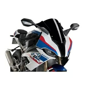 PUIG Z-レーシング スクリーン BMW S 1000 RR 2019 - 2023 に対応 ブラック 3571N PUIG Z-RACING SCREEN COMPATIBLE FOR BMW S 1000 RR 2019 - 2023 BLACK 3571N 【並行輸入品】