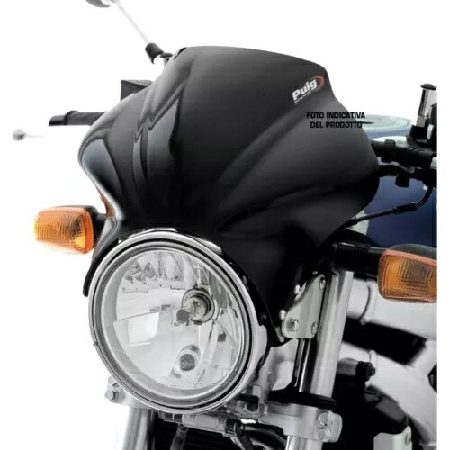 PUIG ユニバーサル コックピット スクリーン スズキ GSF バンディット 650 2005 - 2011 ブラック 5060N PUIG UNIVERSAL COCKPIT SCREEN FOR SUZUKI GSF BANDIT 650 2005 - 2011 BLACK 5060N 【並行輸入品】