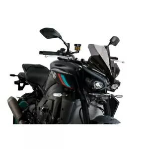 フロントガラスネイキッドNG SPORT PUIG FUR ヤマハ MT-10 1000 2022 - 2023 ダーク 21361F- WINDSHIELD NAKED N.G. SPORT PUIG FUR YAMAHA MT-10 1000 2022 - 2023 DARK 21361F- 【並行輸入品】