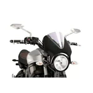 フロントガラス レトロ Puig 互換性あり ヤマハ XSR 900 2016 - 2021 ブラック 9560W- WINDSHIELD RETRO PUIG COMPATIBLE FOR YAMAHA XSR 900 2016 - 2021 BLACK 9560W- 【並行輸入品】
