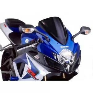 ウィンドシールド レーシング プイグ スズキ GSX-R 600 2006 - 2007 に適合 ブラック 4055N- WINDSHIELD RACING PUIG COMPATIBLE FOR SUZUKI GSX-R 600 2006 - 2007 BLACK 4055N- 【並行輸入品】