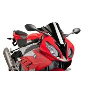 PUIG Z-レーシング スクリーン BMW S 1000 RR 2015 - 2018 ブラック 7564N に対応 PUIG Z-RACING SCREEN COMPATIBLE FOR BMW S 1000 RR 2015 - 2018 BLACK 7564N 【並行輸入品】