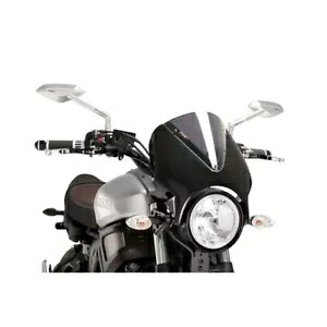 フロントガラス レトロ Puig 互換性あり ヤマハ XSR 700 2016 - 2020 ブラック 9560H- WINDSHIELD RETRO PUIG COMPATIBLE FOR YAMAHA XSR 700 2016 - 2020 BLACK 9560H- 【並行輸入品】