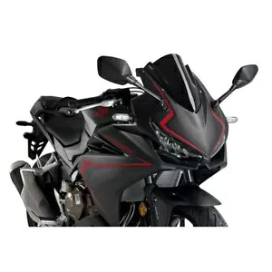 フロントガラス Z-レーシング Puig ホンダ CBR 500 R 2019 - 2023 ブラック 3613N- WINDSHIELD Z-RACING PUIG FOR HONDA CBR 500 R 2019 - 2023 BLACK 3613N- 【並行輸入品】