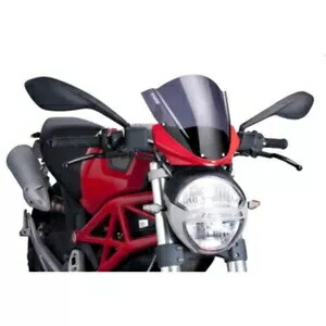 PUIG ツーリング スクリーン ドゥカティ モンスター 796 2010 - 2016 ダークスモーク 5650F PUIG TOURING SCREEN FOR DUCATI MONSTER 796 2010 - 2016 DARK SMOKE 5650F 【並行輸入品】