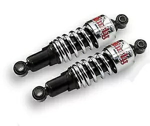 Burly ブランド クローム スラマー リア サスペンション ショック 10.5 ハーレー FLH/T 80-17 Burly Brand Chrome Slammer Rear Suspension Shocks 10.5 Harley FLH/T 80-17 【並行輸入品】