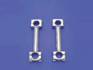 V ツイン 5 インチ ドッグボーン ライザー セット クローム 25-2159 V-Twin 5" Dog Bone Riser Set Chrome 25-2159 【並行輸入品】｜カスタムパーツ WORLD倉庫
