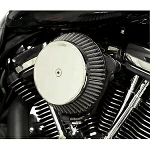 LAチョッパーズ プレーンクロームカバー ビッグエアクリーナーフィルター ハーレー 17+ ツーリング ソフテイル LA Choppers Plain Chrome Cover Big Air Cleaner Filter Harley 17+ Touring Softail 【並行輸入品】｜カスタムパーツ WORLD倉庫