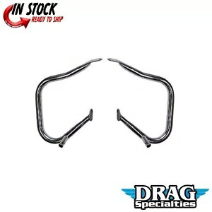 Drag Specialty 0506-0789 クローム リア サドルバッグ バー 14-21 ウルトラ & ロードキング Drag Specialties 0506-0789 Chrome Rear Saddlebag Bars 14-21 Ultra & Road King 【並行輸入品】｜カスタムパーツ WORLD倉庫