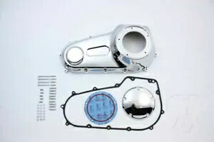V-Twin 製ハーレーダビッドソン用クロームアウタープライマリーカバーキット Chrome Outer Primary Cover Kit for Harley Davidson by V-Twin 【並行輸入品】 65,340円