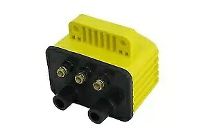 アクセル イエロー シングルファイア スーパー コイル ハーレーダビッドソン用 V-Twin Accel Yellow Single Fire Super Coil for Harley Davidson by V-Twin 【並行輸入品】｜カスタムパーツ WORLD倉庫