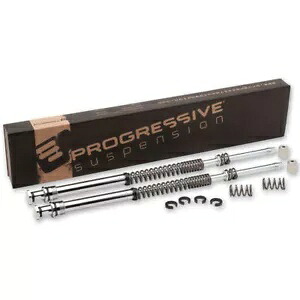 ハーレーダビッドソン用プログレッシブサスペンションモノチューブフォークカートリッジロワリングキット Progressive Suspension Monotube Fork Cartridge Lowering Kit for Harley-Davidson 【並行輸入品】