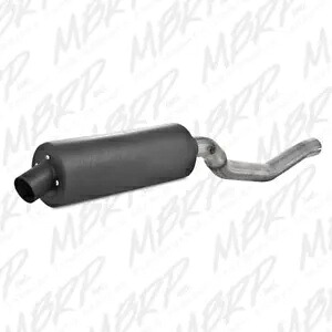 MBRP スリップオン スポーツマフラーエキゾースト付き ヤマハ YFM 350FX ウルヴァリン 4X4 2003-2007 MBRP Slip-on w/Sport Muffler Exhaust Yamaha YFM 350FX Wolverine 4X4 2003-2007 【並行輸入品】