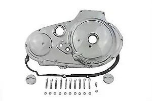 V-Twin 製ハーレーダビッドソン用クロームアウタープライマリーカバーキット Chrome Outer Primary Cover Kit for Harley Davidson by V-Twin 【並行輸入品】