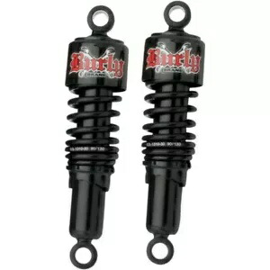 Burly ブランド ブラック スラマー リア サスペンション ショック 10.5 ハーレー ダイナ 91-16 Burly Brand Black Slammer Rear Suspension Shocks 10.5 Harley Dyna 91-16 【並行輸入品】