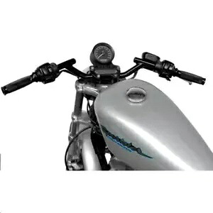 トッズサイクル1インチ。スピードアップ カフェ ハンドルバー グロスブラック 0601-4661 Todd's Cycle 1in. Speed Up Cafe Handlebar Gloss Black 0601-4661 【並行輸入品】