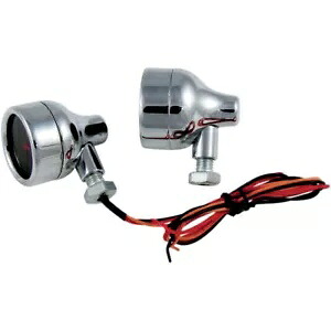 Todds Cycles クローム マティーニ ターンシグナルまたはテールライト ハーレーバイク用 Todds Cycles Chrome Martini Turn Signals or Tail Light for Harley Motorcycle 【並行輸入品】