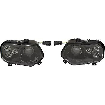 Moose Utility Division LED ヘッドライト RZR800/900 ブラック 2001-2225 Moose Utility Division LED Headlight for RZR800/900 Black 2001-2225 【並行輸入品】|カスタムパーツ WORLD倉庫