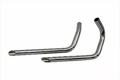 エキゾーストドラッグパイプセット スラッシュカットエンド ハーレーダビッドソン用 V-Twin Exhaust Drag Pipe Set Slash Cut Ends for Harley Davidson by V-Twin 【並行輸入品】