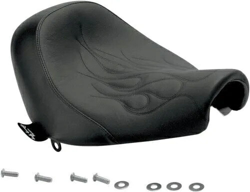 ダニー・グレイ ウィークデイ ソロシート フレーム #21-701F ハーレーダビッドソン ソフテイル 66-8618 Danny Gray Weekday Solo Seat Flame #21-701F Harley Davidson Softail 66-8618 【並行輸入品】